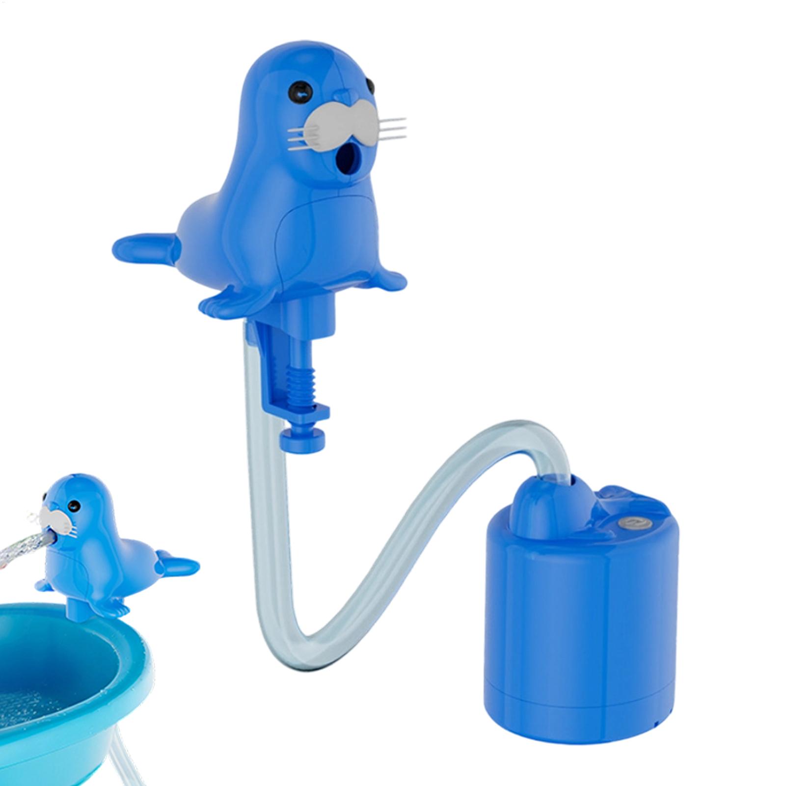 Kids Outdoor Play Table - Rechargeable Water Table Spray Pump Splash