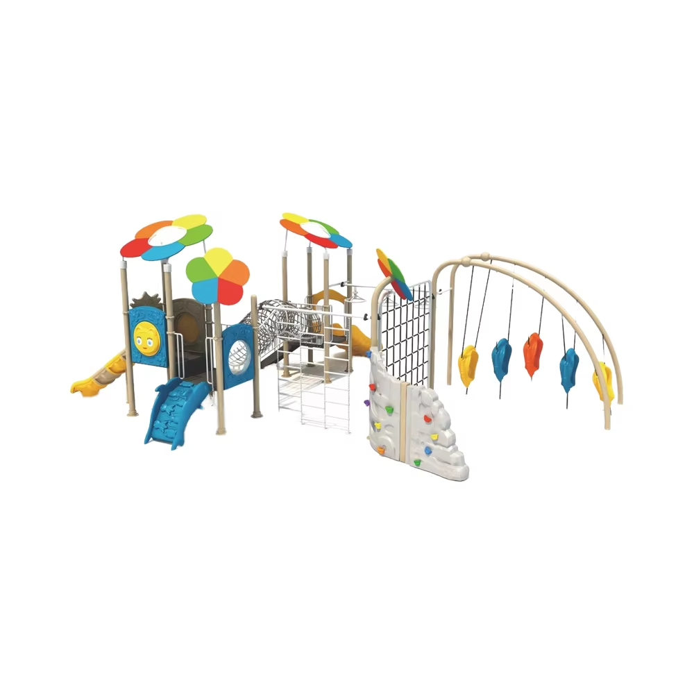 Kids Outdoor Jungle Gym With Slide - Kids Outdoor Playground Playsets Jungle Gym