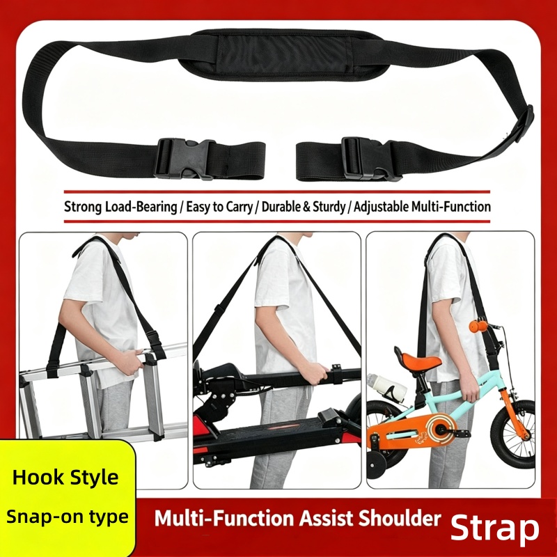 Kids Outdoor Ride On - Adjustable Padded Kids Balance Bike Shoulder