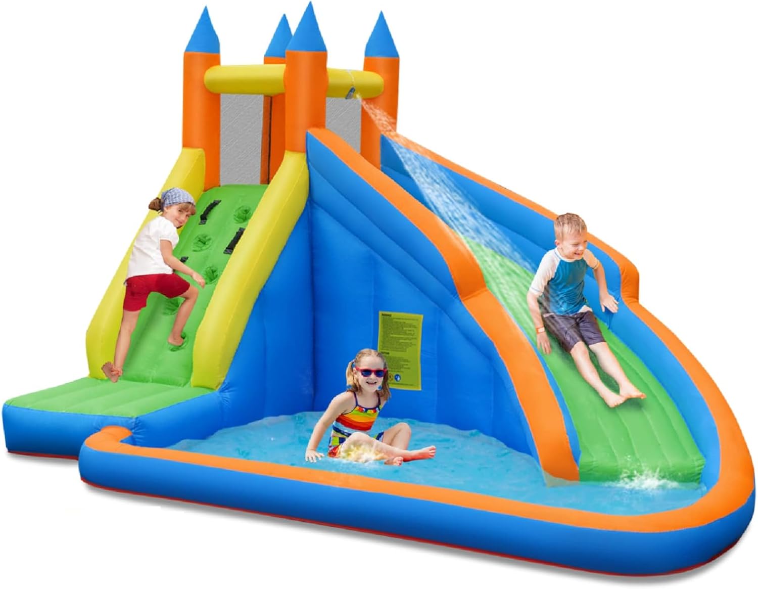 Kids Outdoor Pool - Giant Inflatable Water Park Bouncy House