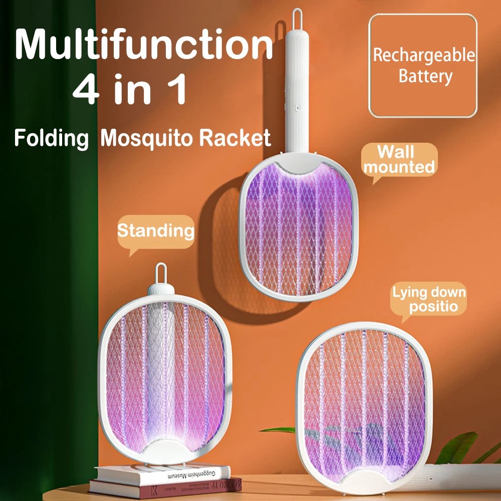 Bug Catching Kit - Electric Mosquito Killer 3000V USB Rechargeable