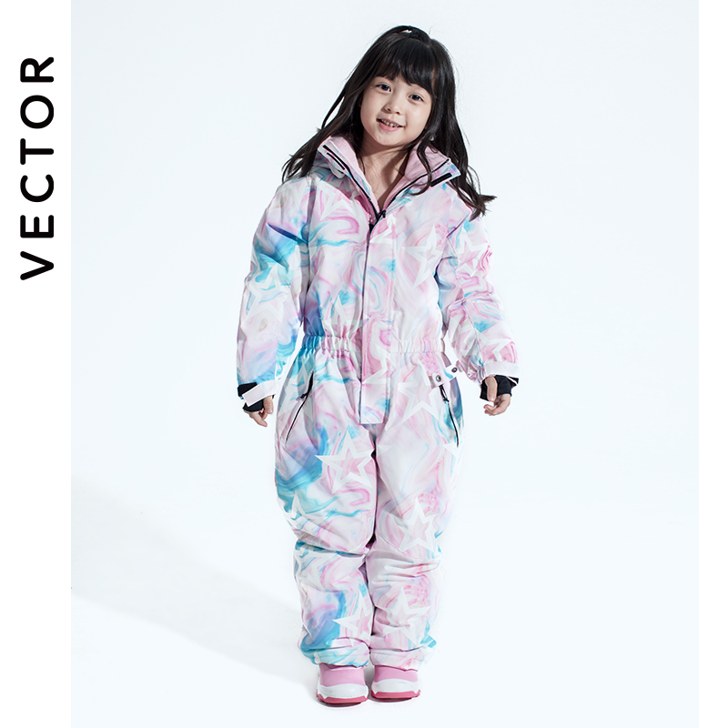 Kids Outdoor Jacket - -30 Degree Children Ski Jumpsuit 2020