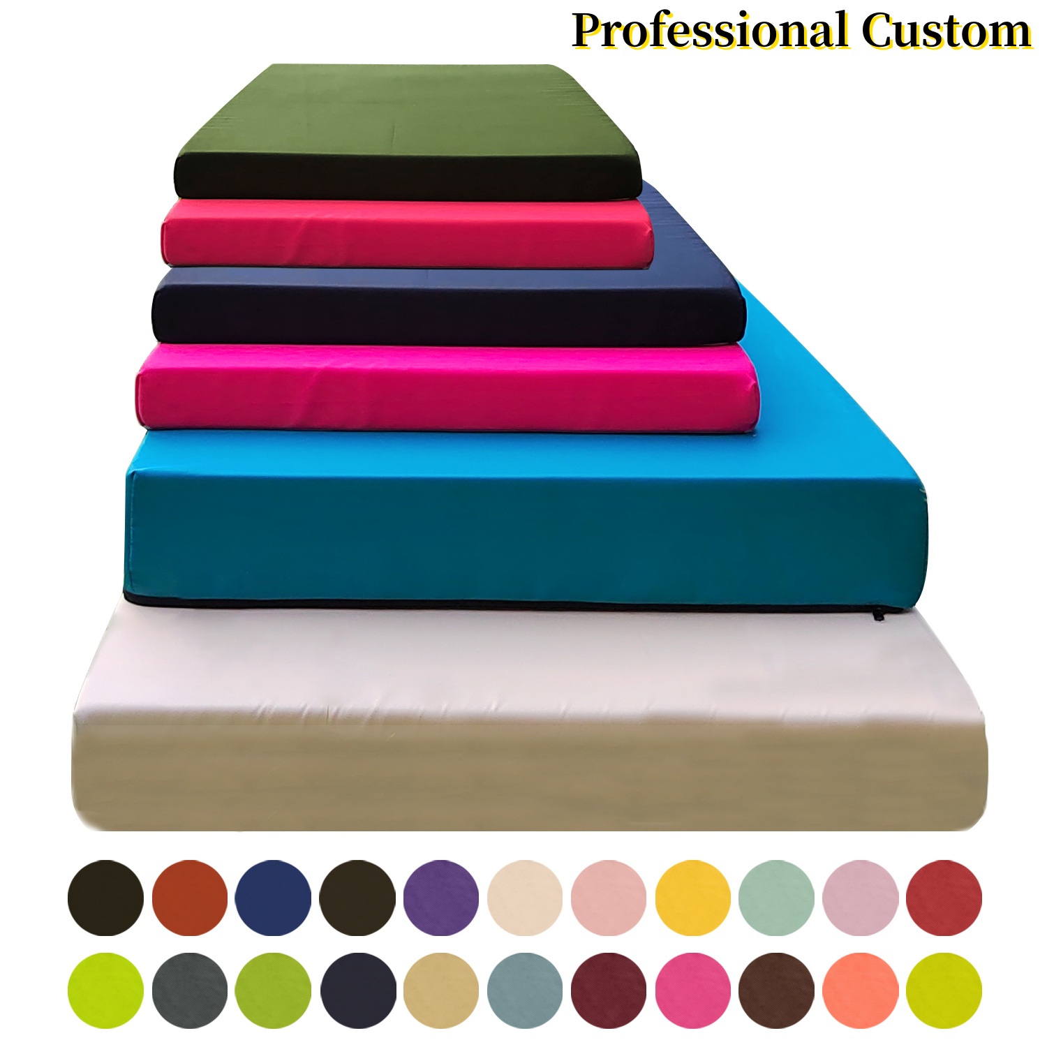 Kids Outdoor Seating - Custom Sofa Cushions Waterproof Bench Cushion