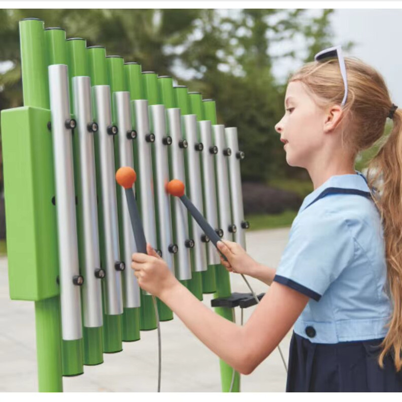 Kids Outdoor Instruments - Outdoor Playground Equipment Tubular Bells Percussion
