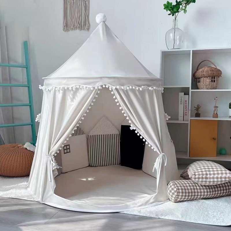 Kids Outdoor Play Table - Large Teepee Tent for Kids Folding