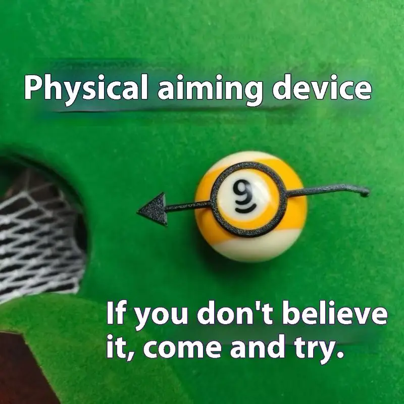 Kids Outdoor Pool - Pool Billiards Aid Practice Aiming Guide