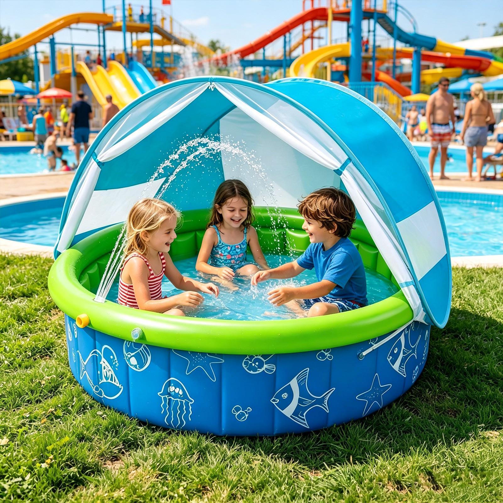 Kids Outdoor Yard - Kids Summer Home Outdoor Swimming Pool