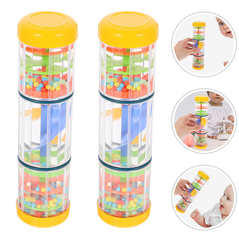Kids Outdoor Instruments - 2Pcs Rain Stick Musical Instrument for