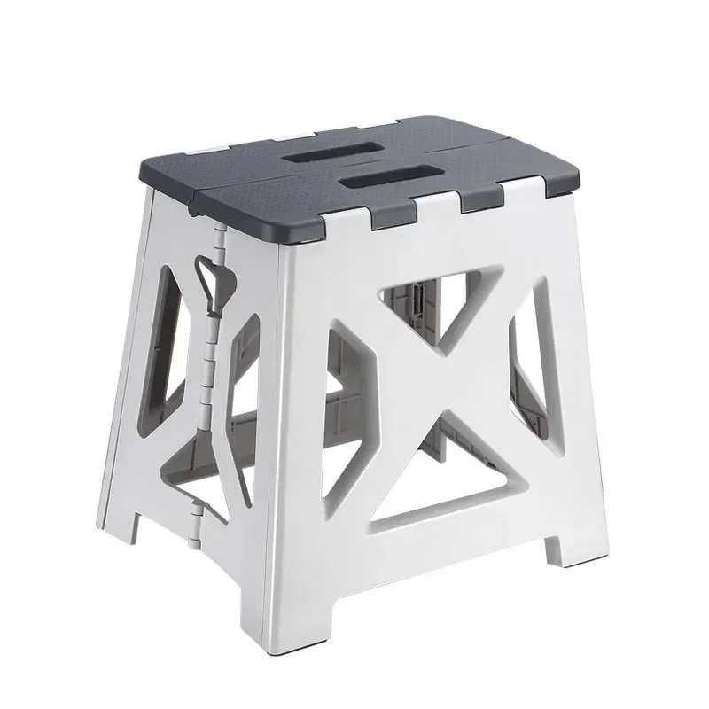 Portable Plastic Folding Stool - Kids Outdoor Seating ulasan dan harga