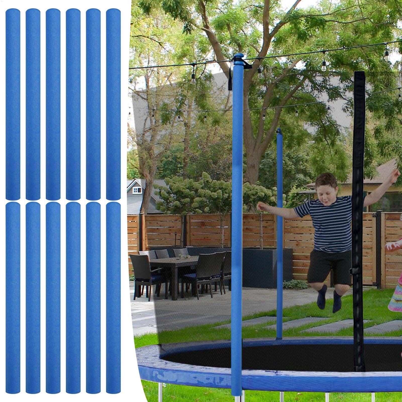 6/12pcs Trampoline Pole Cover  - Kids Outdoor Youtube ulasan dan harga