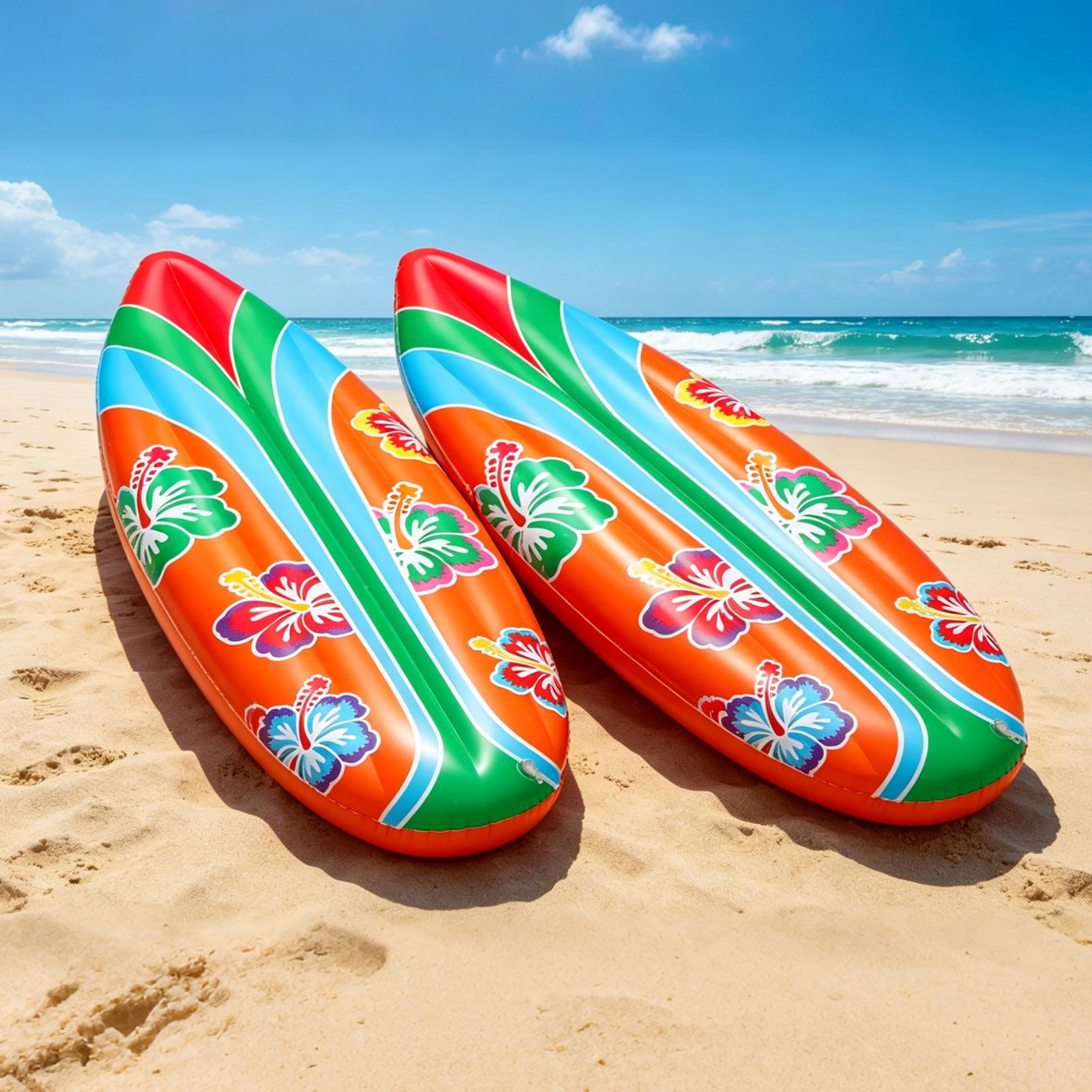 Blow Up Surf Board 2 Pieces Po - Kids Outdoor Pool ulasan dan harga