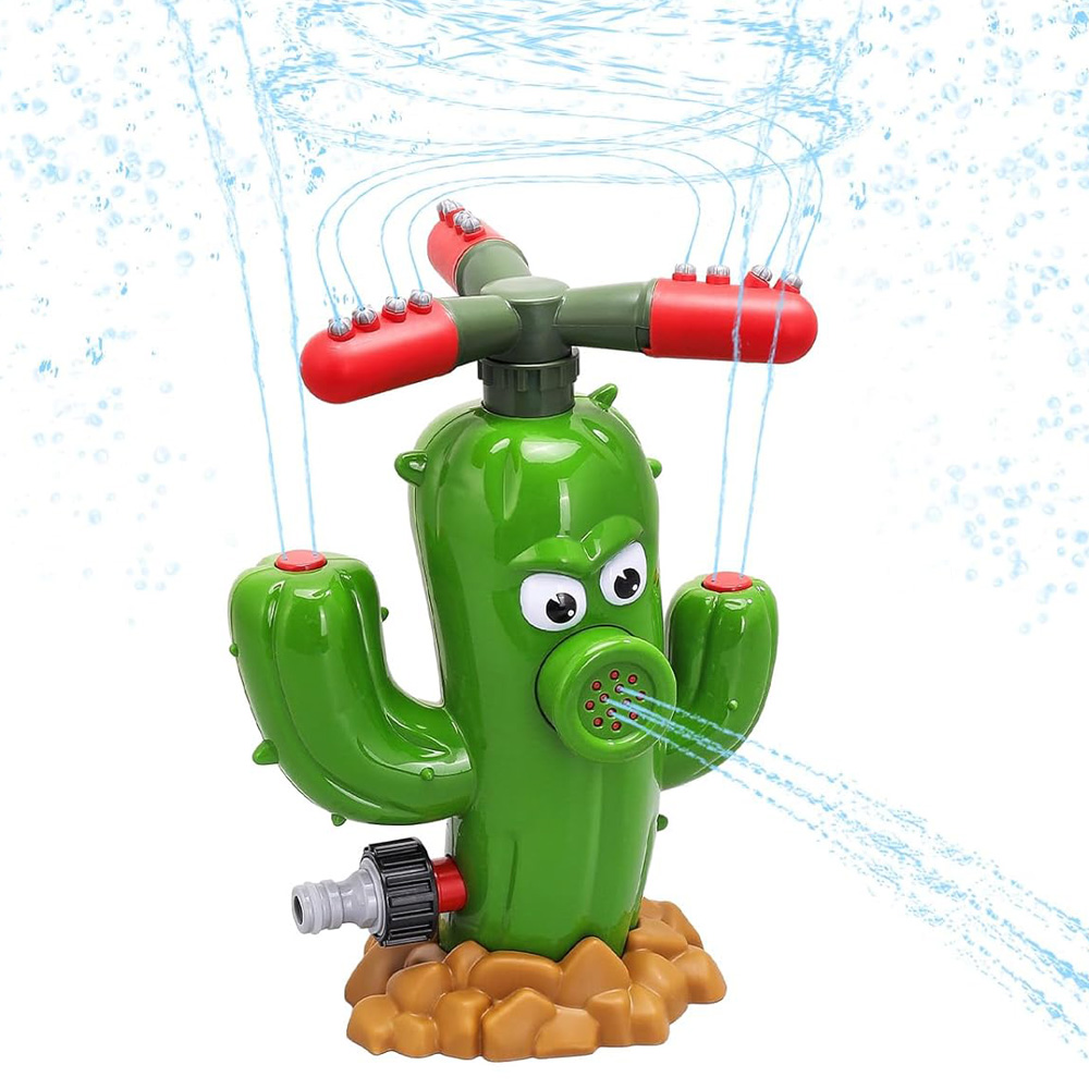 Water Spray Toy Cactus Sprinkl - Sprinkler Splash Pad ulasan dan harga