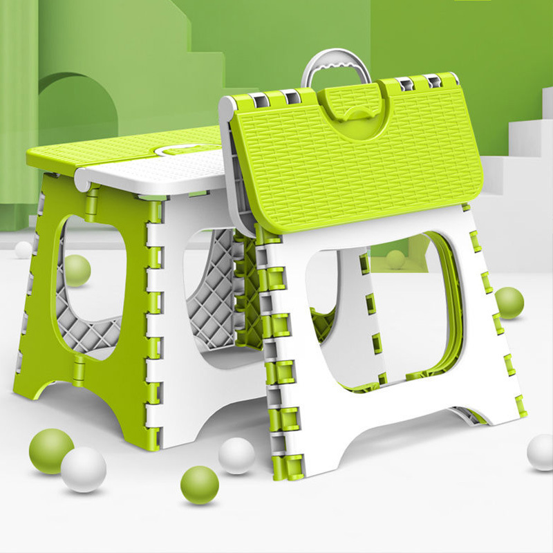 Portable Folding Plastic Stool - Kids Outdoor Seating ulasan dan harga