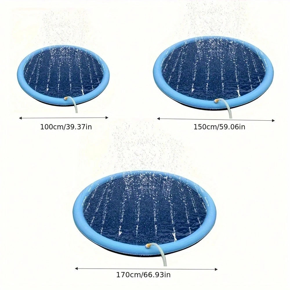 Dog Splash Pad Thick Sprinkler - Sprinkler Splash Pad ulasan dan harga