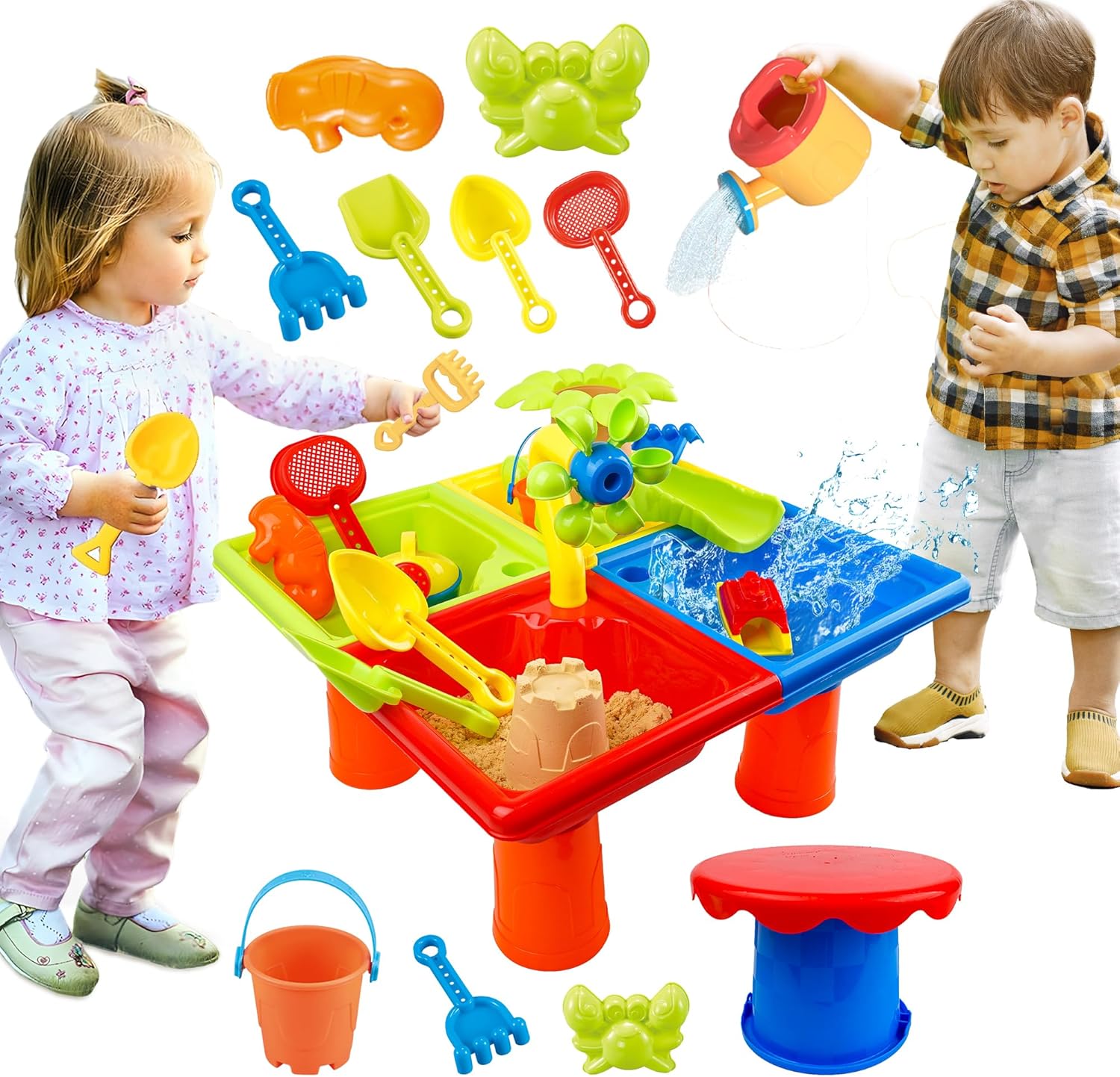 25 Pcs Summer Water Table for  - Kids Outdoor Pool ulasan dan harga