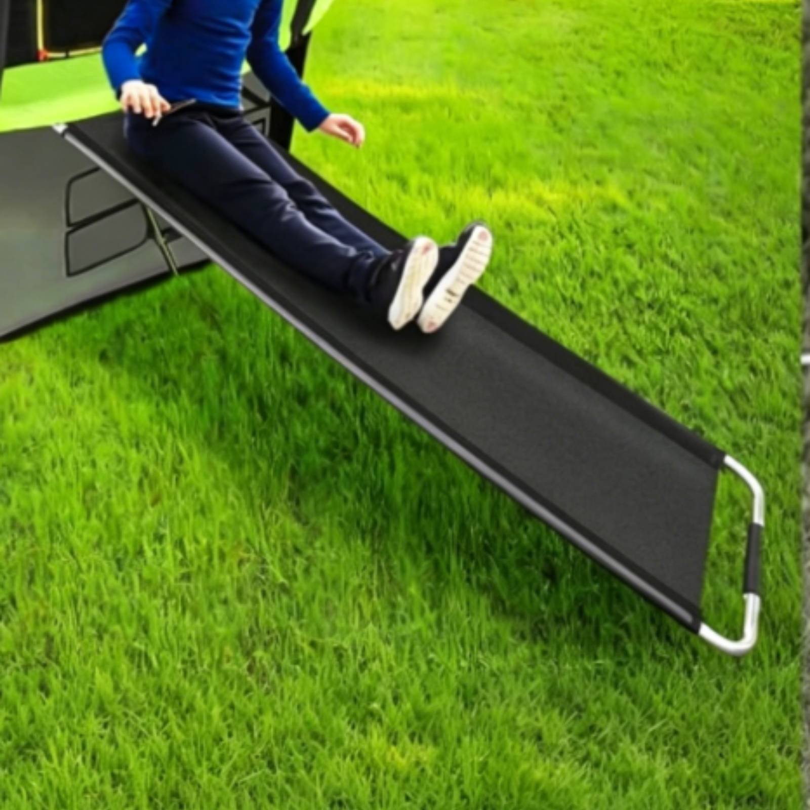 Kids Trampoline with Slide Ind - Mini Trampoline Spring ulasan dan harga