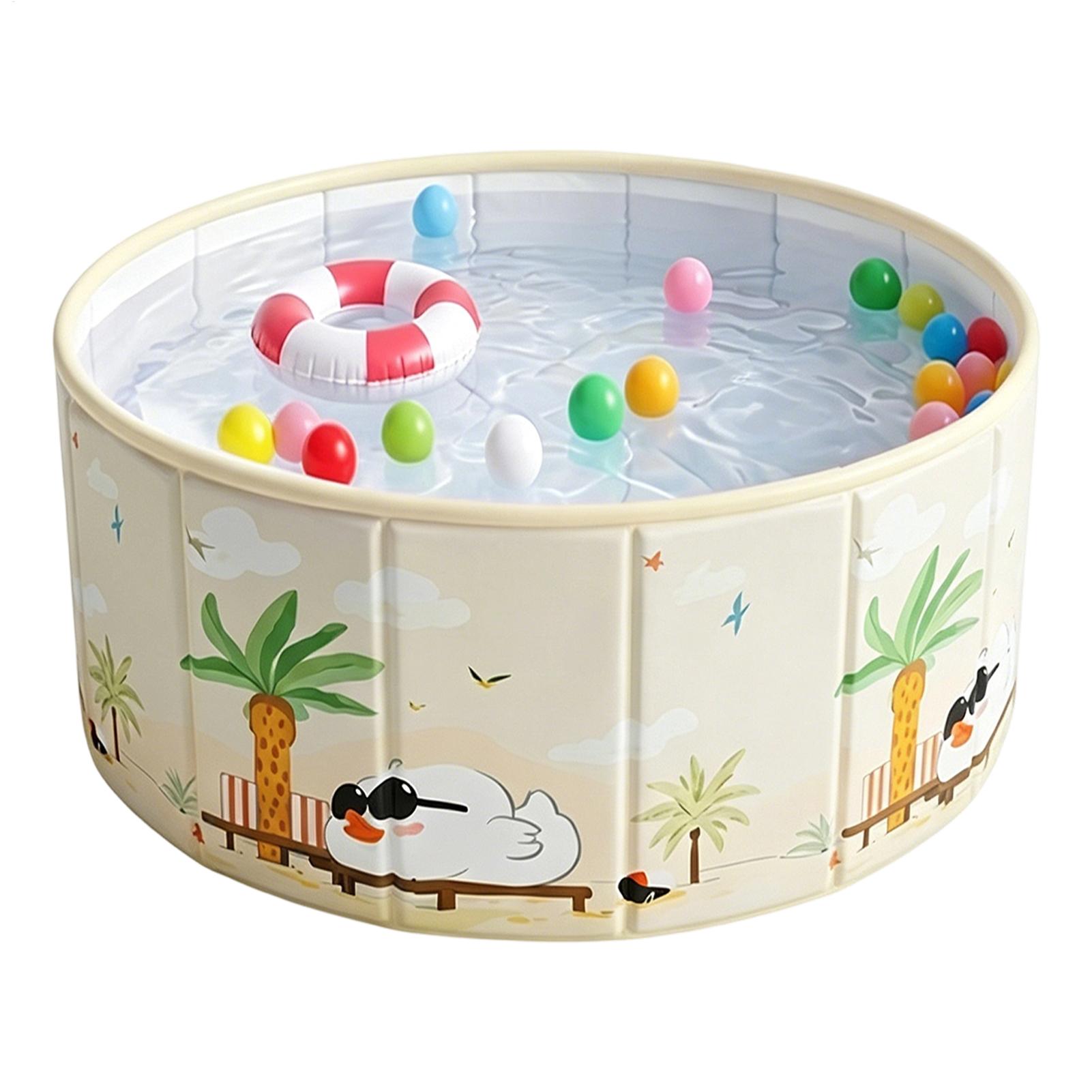Thickened Bathtub Foldable Dog - Kids Outdoor Pool ulasan dan harga