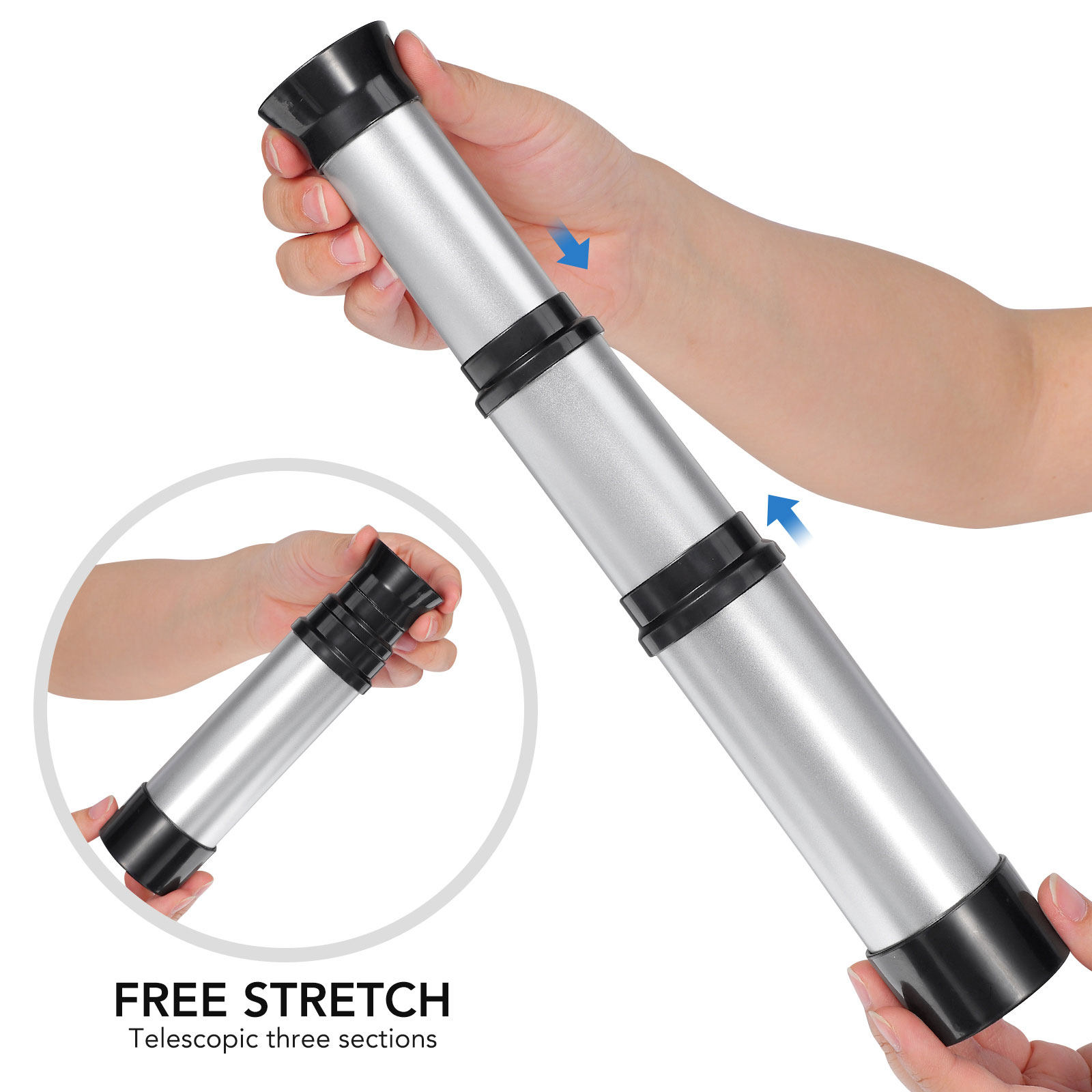 Single-Tube Retractable Silver - Kids Outdoor Youtube ulasan dan harga