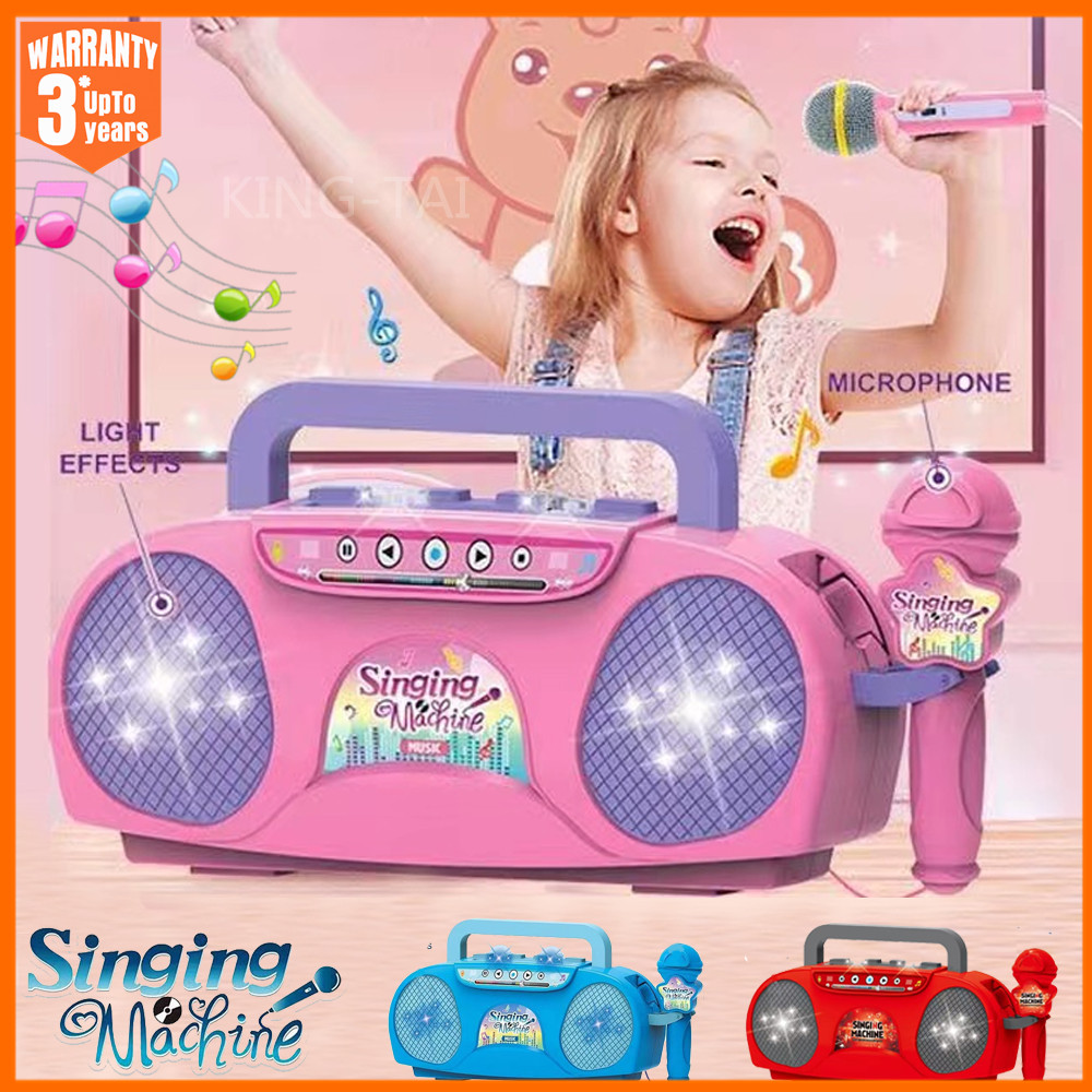 Kids Microphone Karaoke Machin - Kids Outdoor Instruments ulasan dan harga