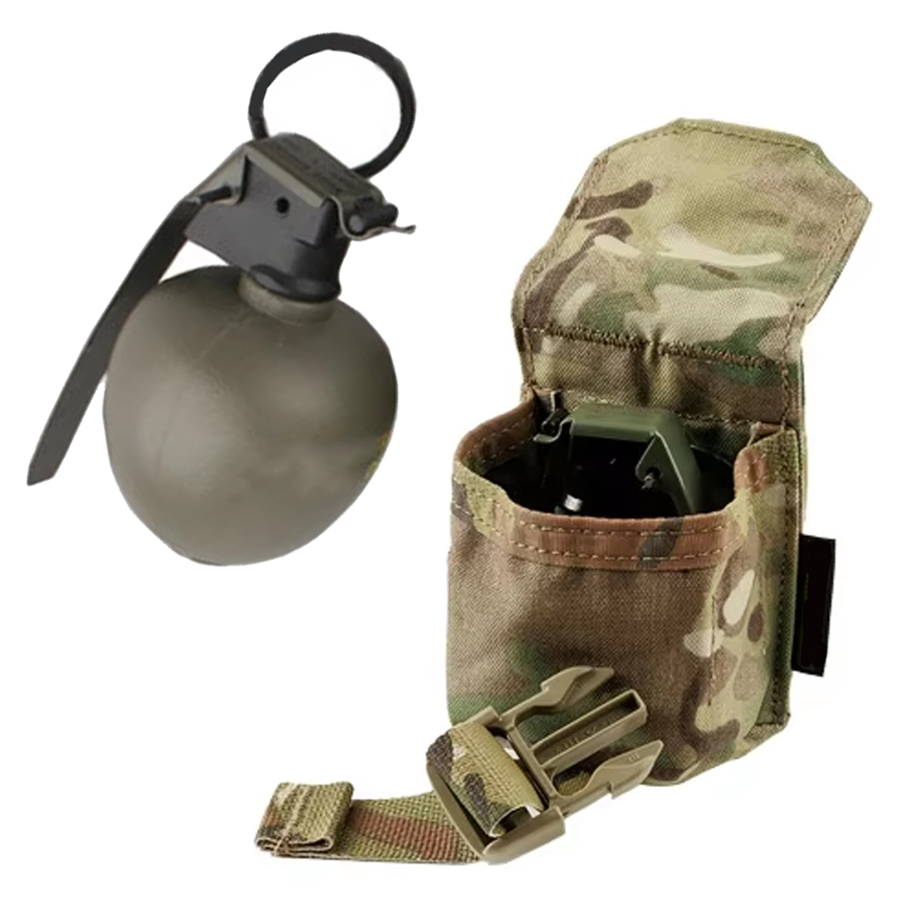 Tactical Molle Grenade Pouch F - Mini Trampoline Spring ulasan dan harga