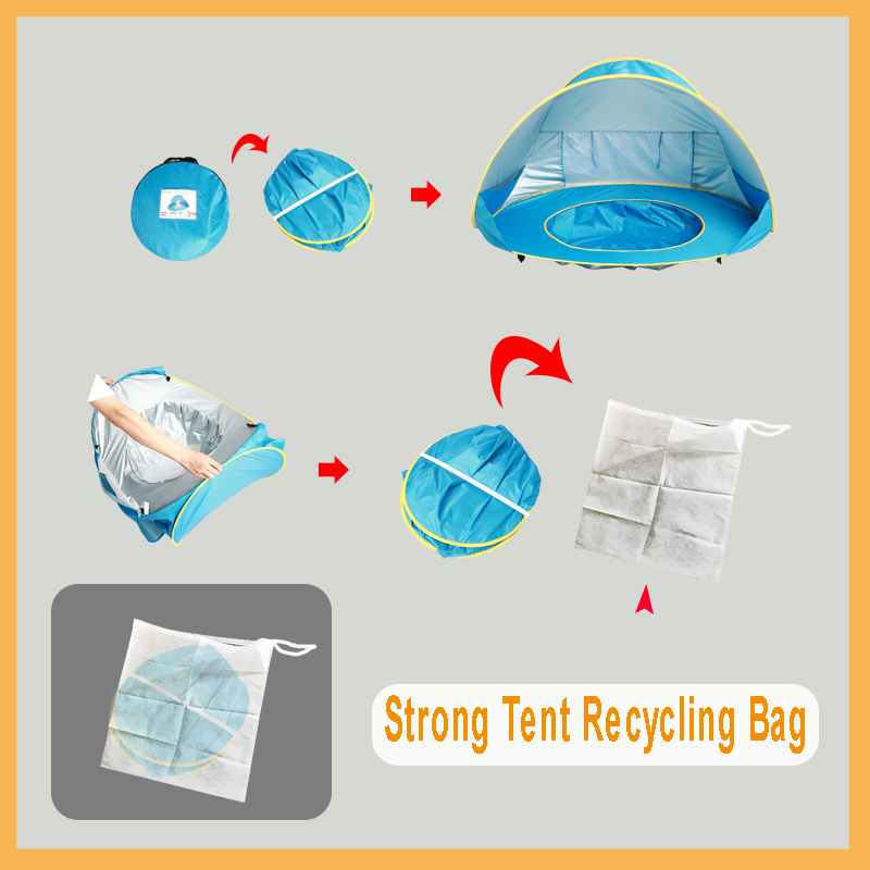 Baby Beach Tent Portable Shade - Kids Outdoor Activity Centre ulasan dan harga
