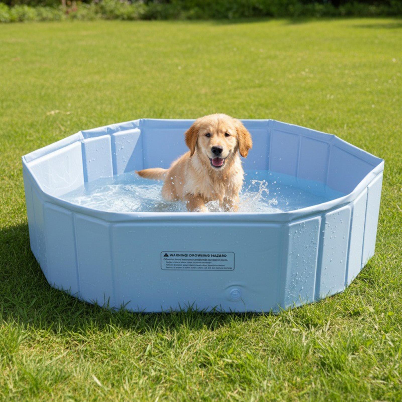 Outdoor Foldable Pet Swimming  - Kids Outdoor Yard ulasan dan harga