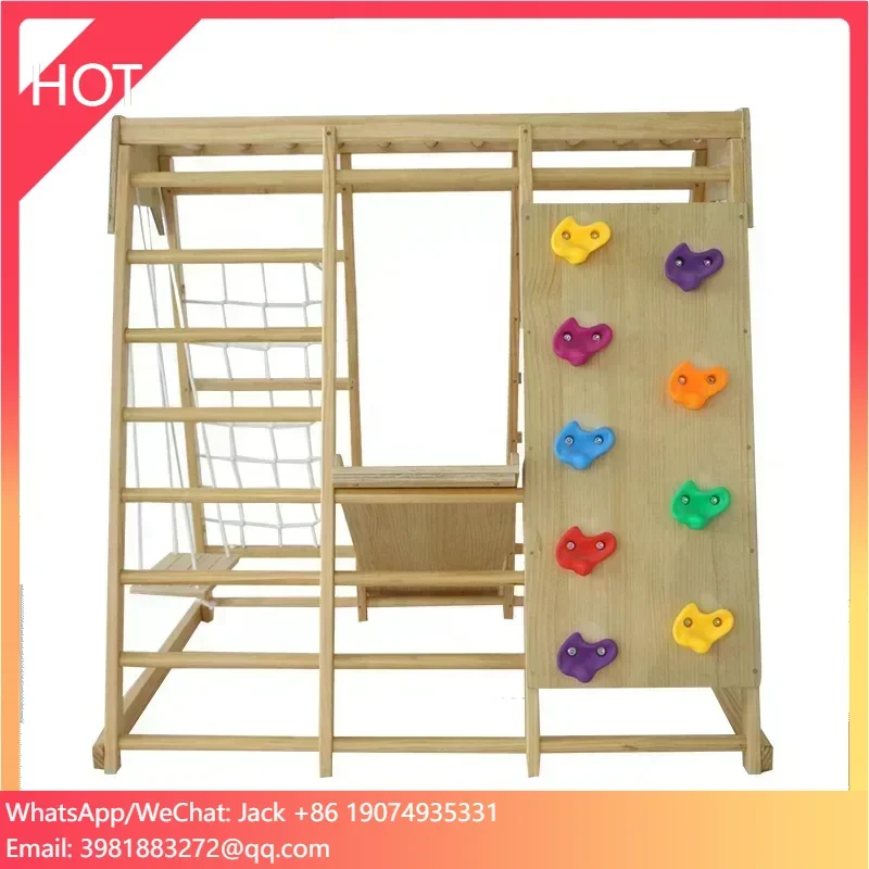 Wholesale Children Toddler Kid - Kids Outdoor Jungle Gym With Slide ulasan dan harga