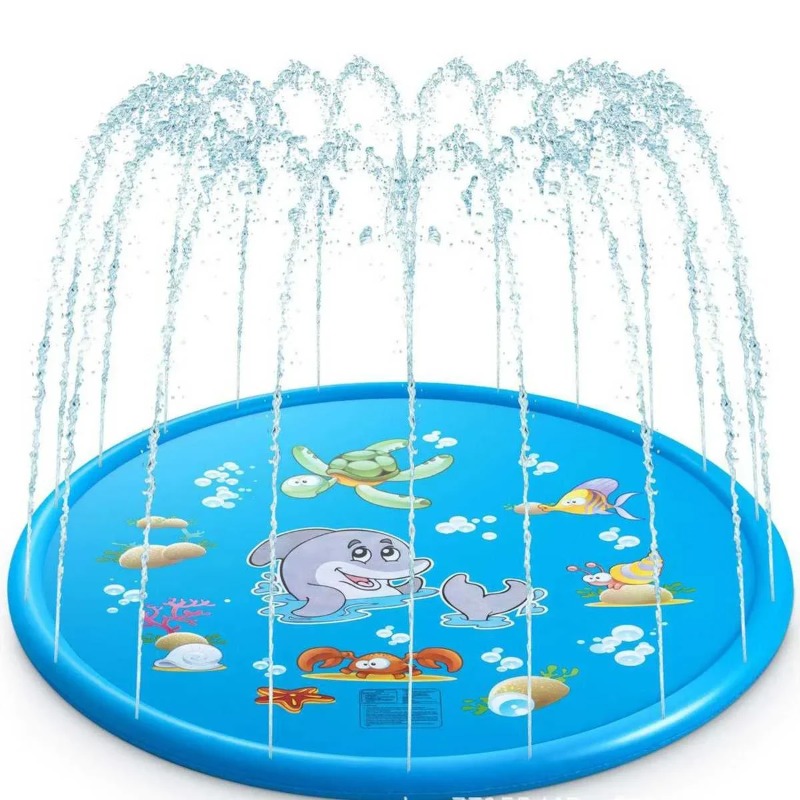 Water Splash Pools Kids Outdoo - Sprinkler Splash Pad ulasan dan harga