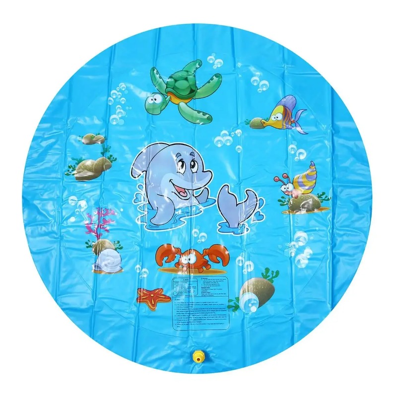 Water Splash Pools Kids Outdoo - Sprinkler Splash Pad ulasan dan harga