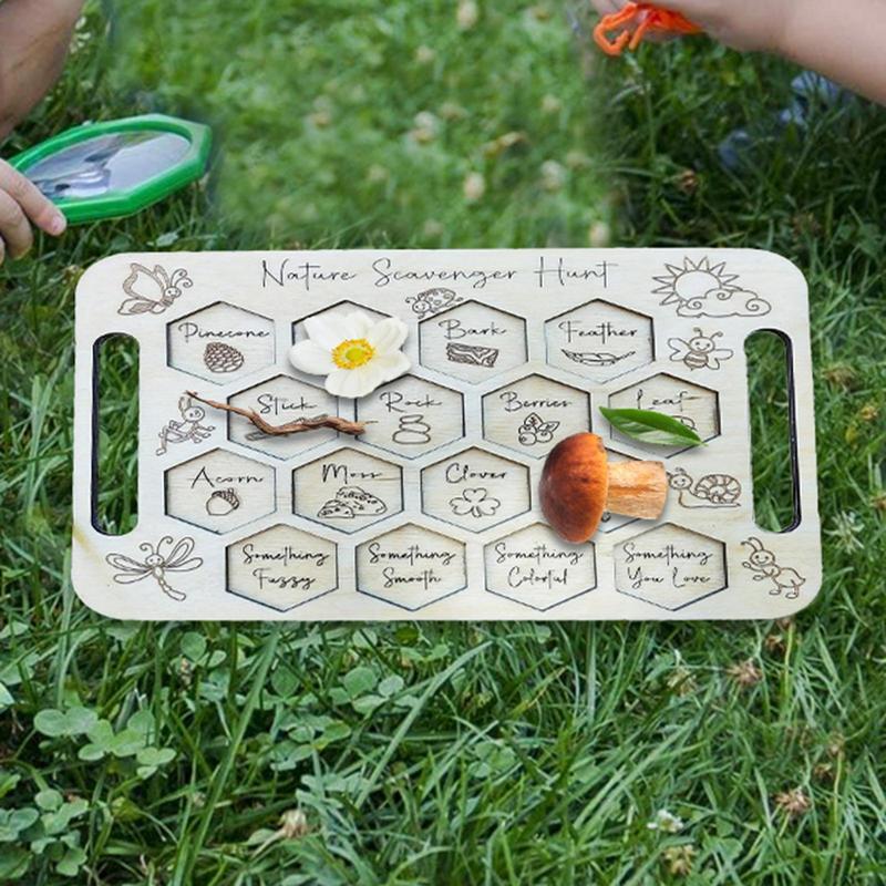 Scavenger Board For Kids Woode - Kids Outdoor Scavenger Hunt ulasan dan harga