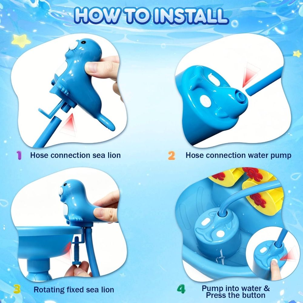 Portable No-Drill Water Table  - Kids Outdoor Play Table ulasan dan harga