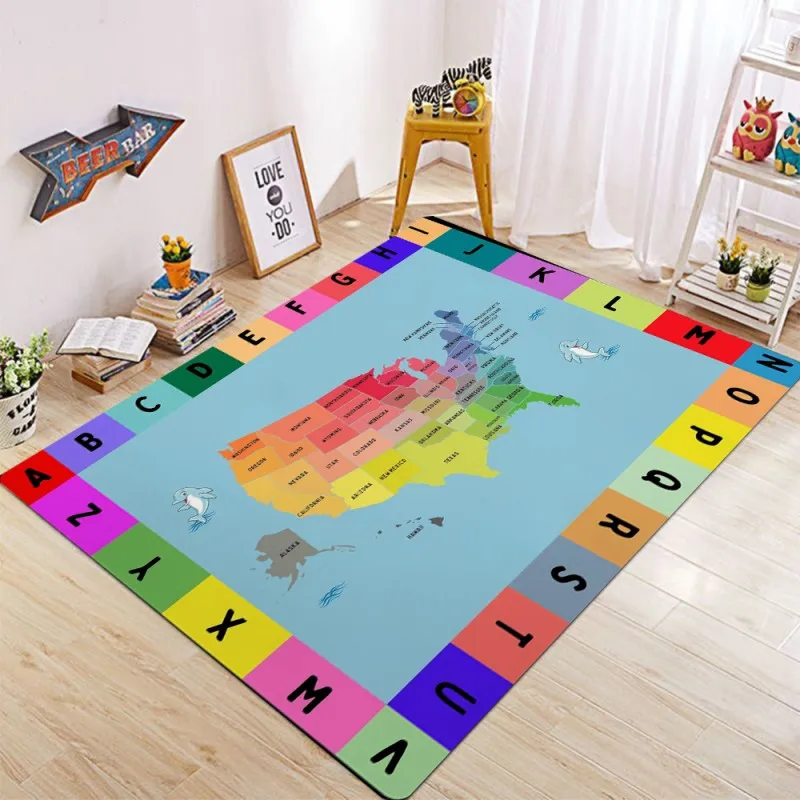 Classroom Rug for Kids Educati - Kids Outdoor Seating ulasan dan harga