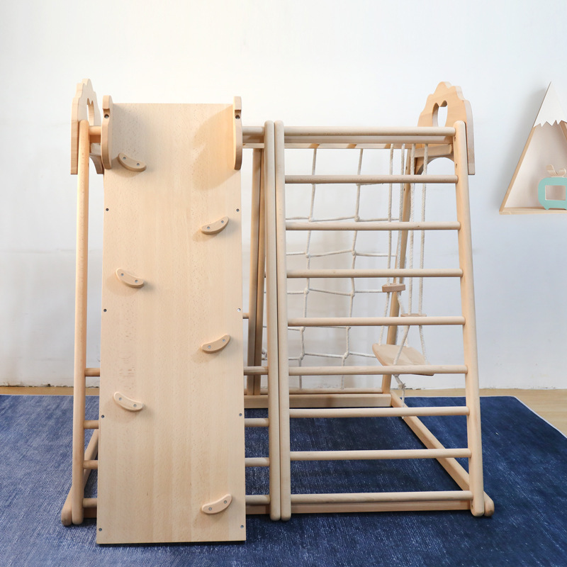 Jungle Gym Kids Outdoor Wooden - Kids Outdoor Jungle Gym With Slide ulasan dan harga