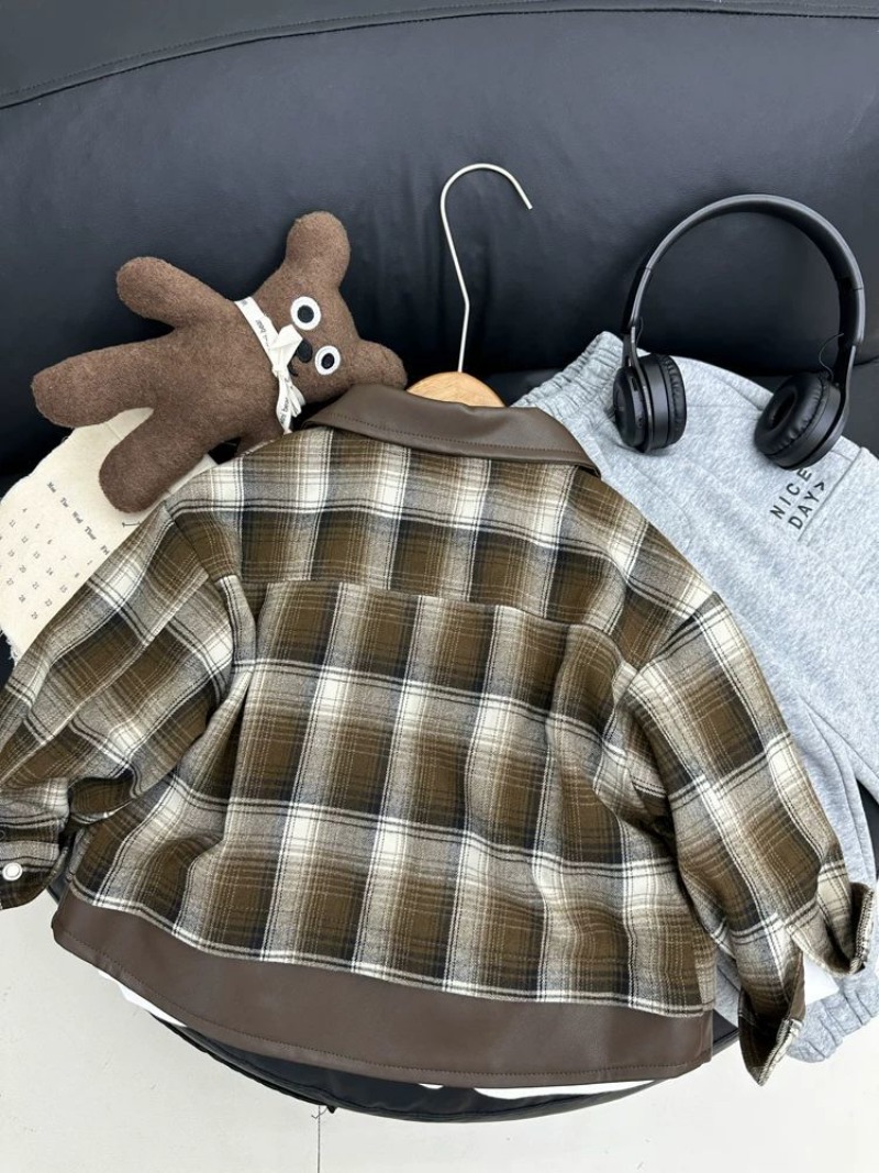 Children's Plaid Jacket Boys S - Kids Outdoor Jacket ulasan dan harga