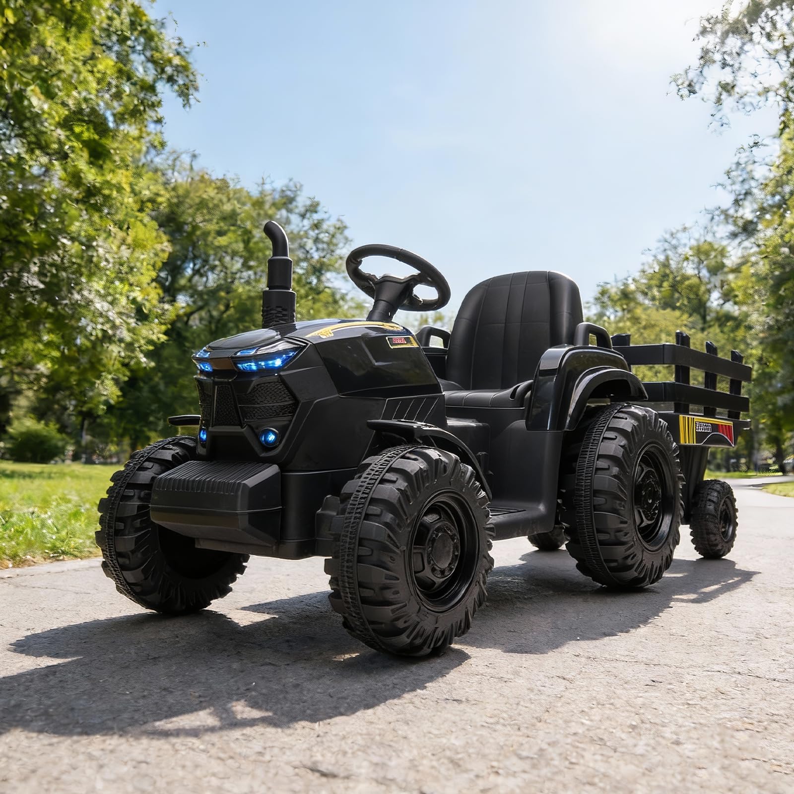 12V Kids Ride On Tractor With  - Kids Outdoor Ride On ulasan dan harga