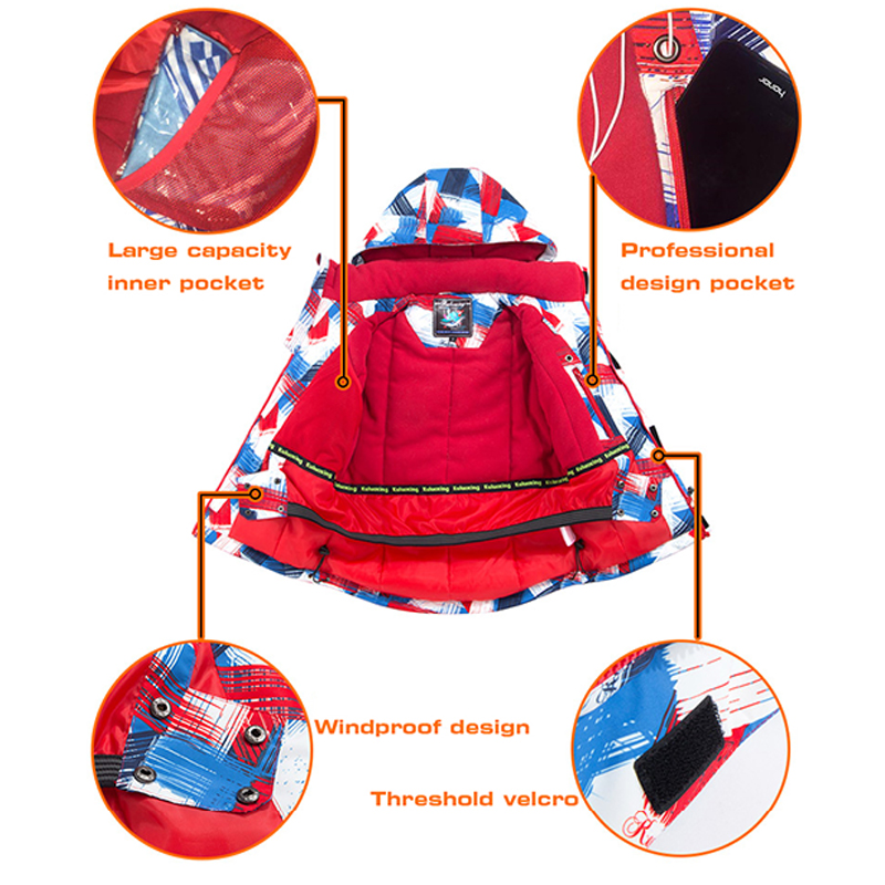 Ski Suit for Kids Skiing Snowb - Kids Outdoor Jacket ulasan dan harga