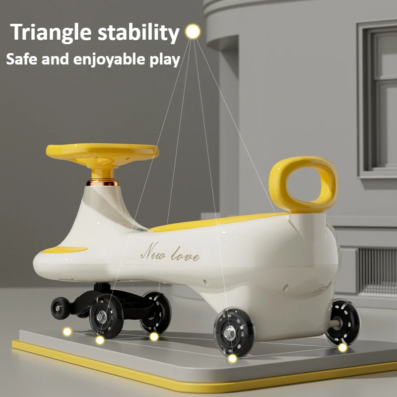 Cute Kids Swing Wiggle Car Ant - Kids Outdoor Ride On ulasan dan harga