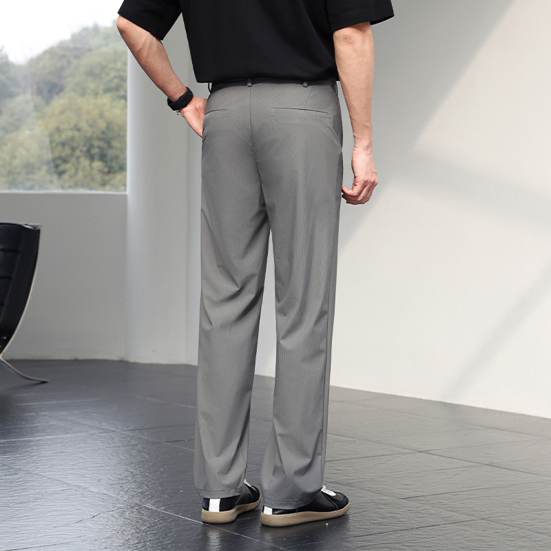 Men's Ice Silk Trousers High S - Mini Trampoline Spring ulasan dan harga