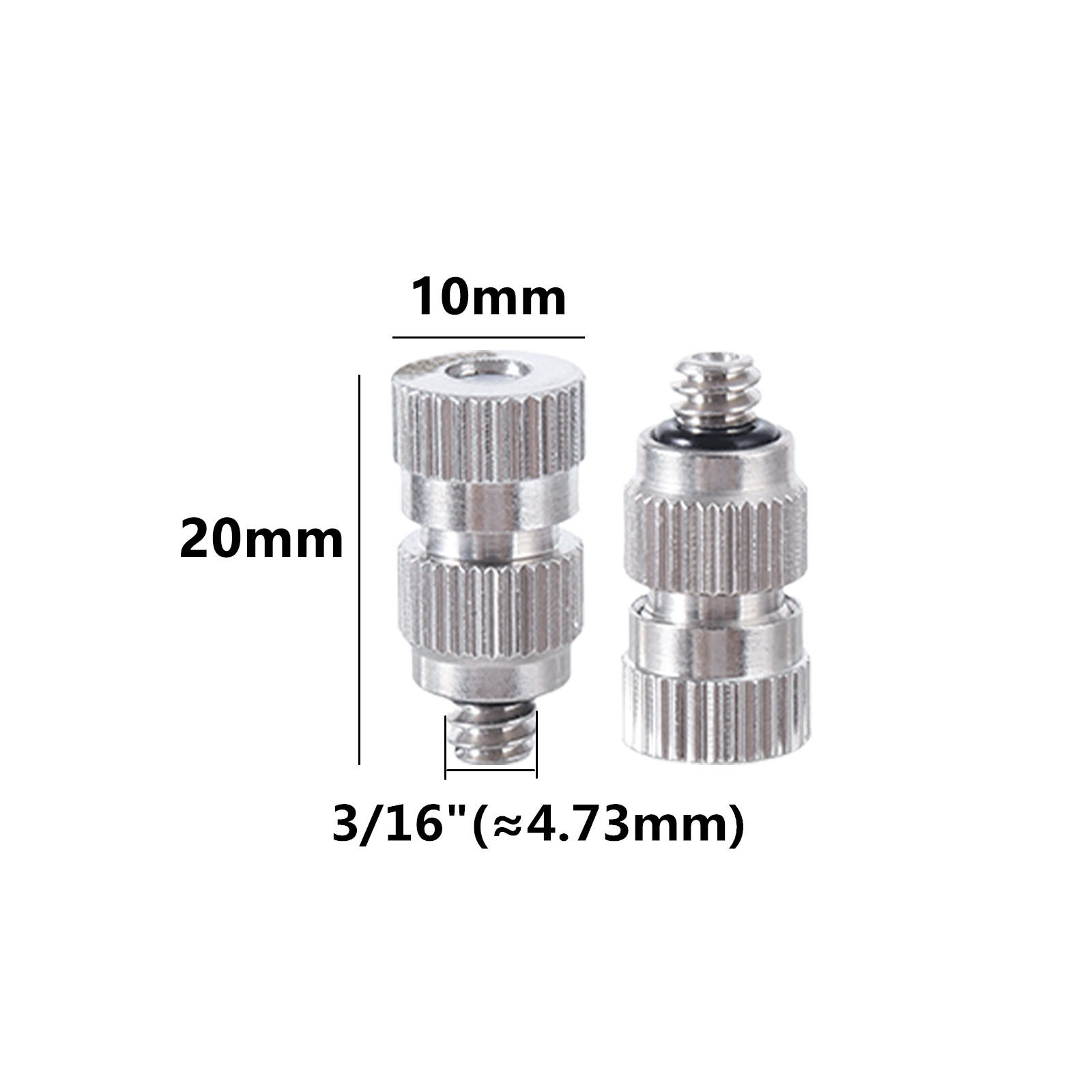 50Pcs High Pressure Mist Cooli - Sprinkler Splash Pad ulasan dan harga