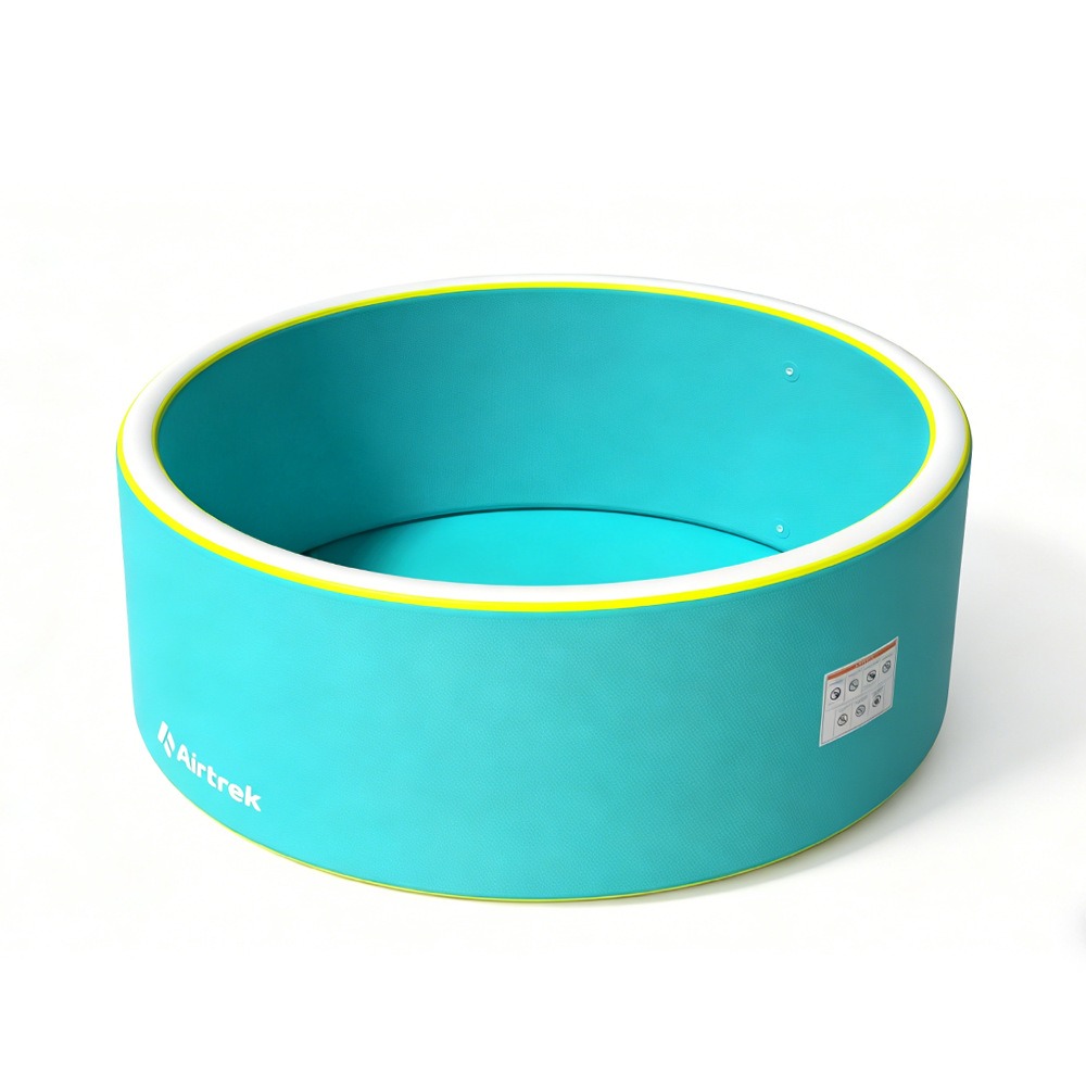 Round PVC Drop Stitch Inflatab - Kids Outdoor Pool ulasan dan harga