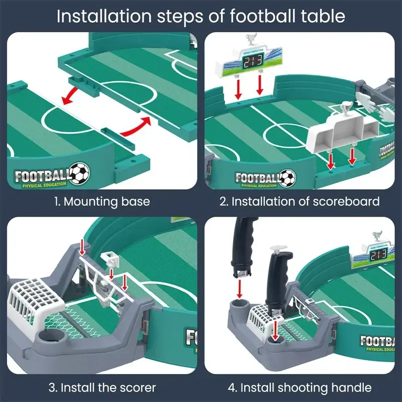 Soccer Table Football Board Ga - Kids Outdoor Play Table ulasan dan harga