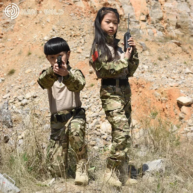 Kids Tactical Uniform Hunting  - Kids Outdoor Jacket ulasan dan harga