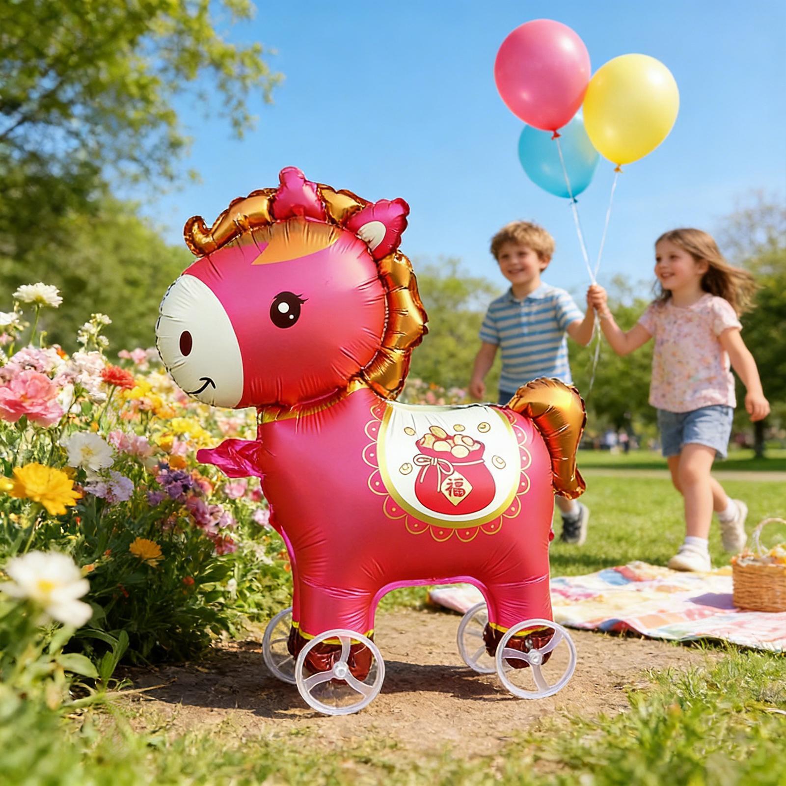 Horse Balloons Inflatable Cute - Kids Outdoor Yard ulasan dan harga