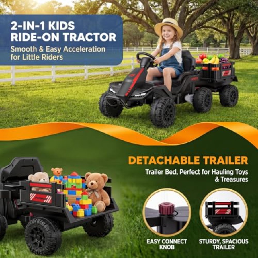 Outdoor electric ride-on tract - Kids Outdoor Ride On ulasan dan harga