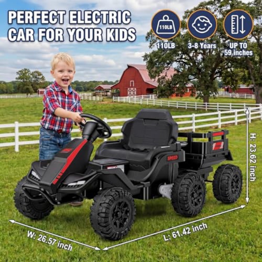 Outdoor electric ride-on tract - Kids Outdoor Ride On ulasan dan harga