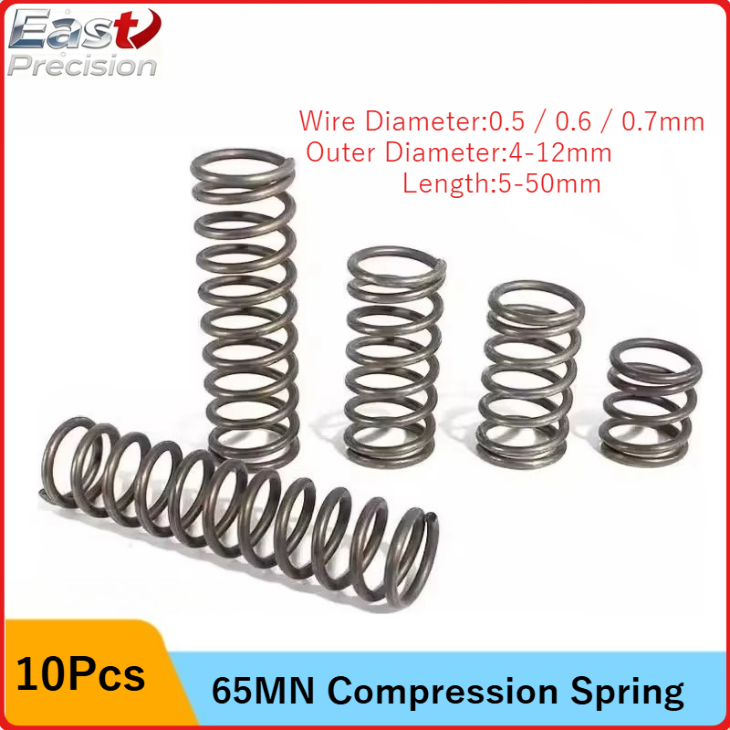 10Pcs/Lot 0.5mm/0.6mm/0.7mm Mi - Mini Trampoline Spring ulasan dan harga