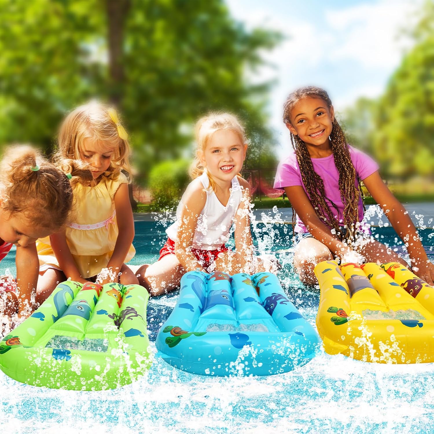 Water Floating Ring Inflatable - Kids Outdoor Seating ulasan dan harga