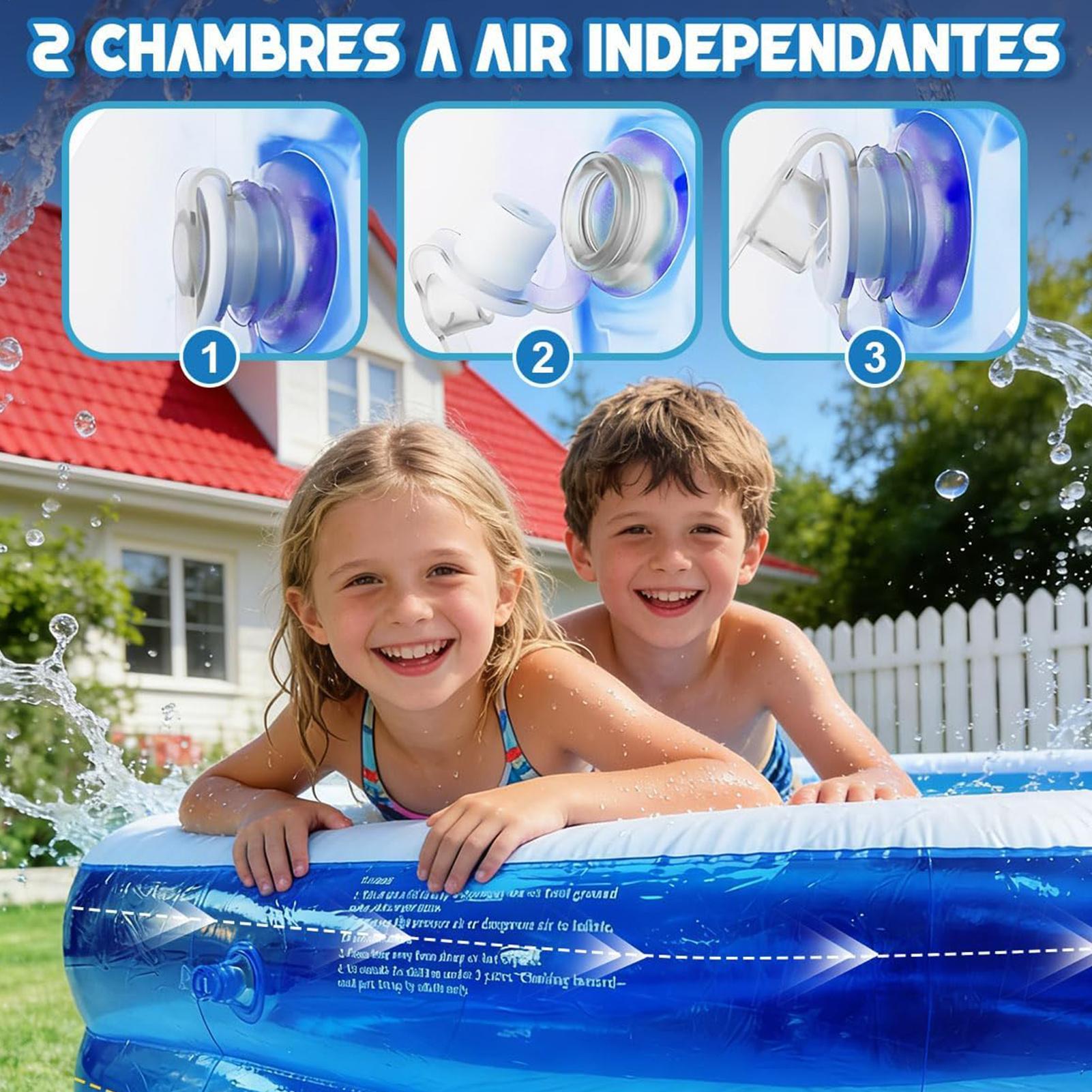 Inflatable Swimming Pool Baby  - Kids Outdoor Pool ulasan dan harga