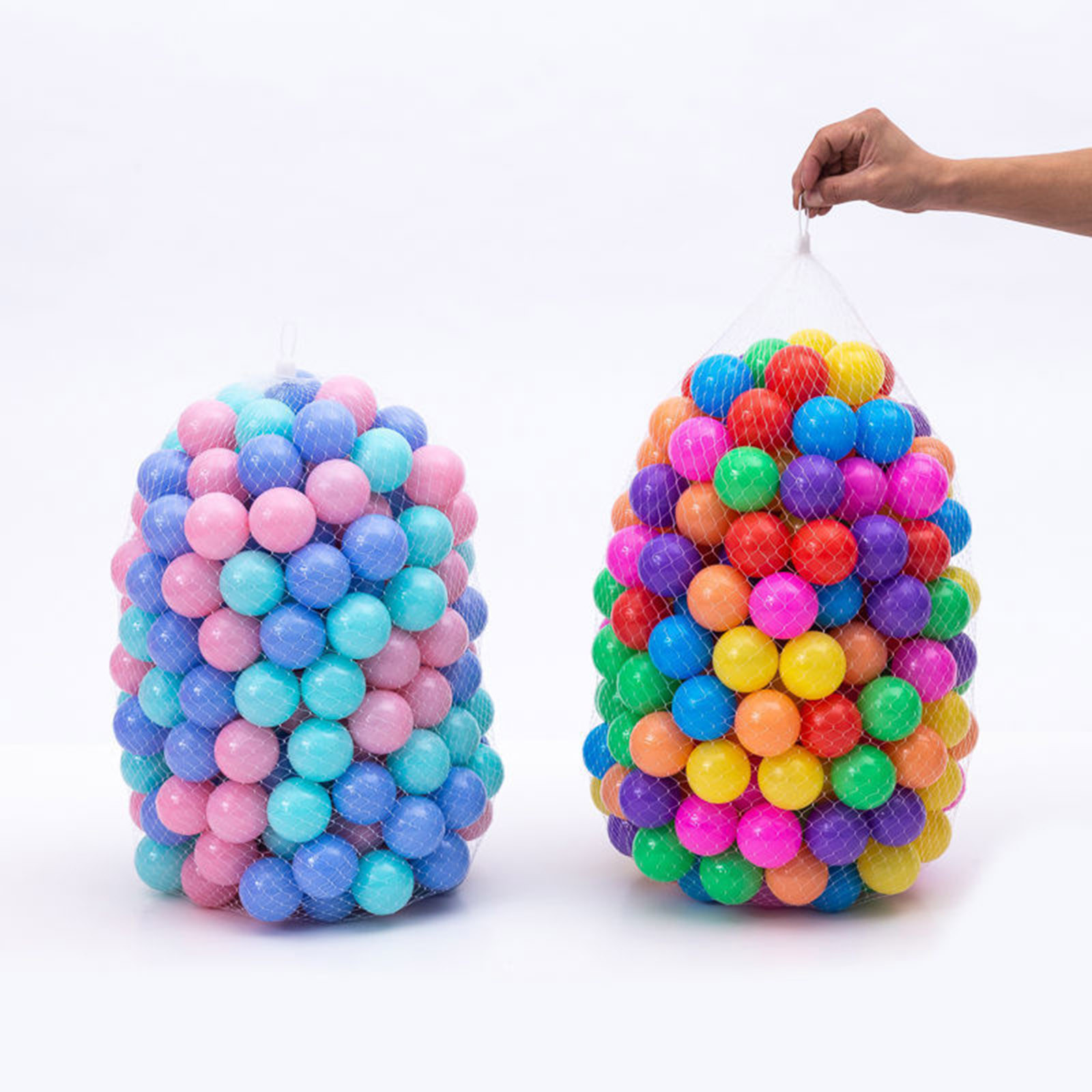 100PCS 55MM Baby Plastic Balls - Kids Outdoor Activity Centre ulasan dan harga