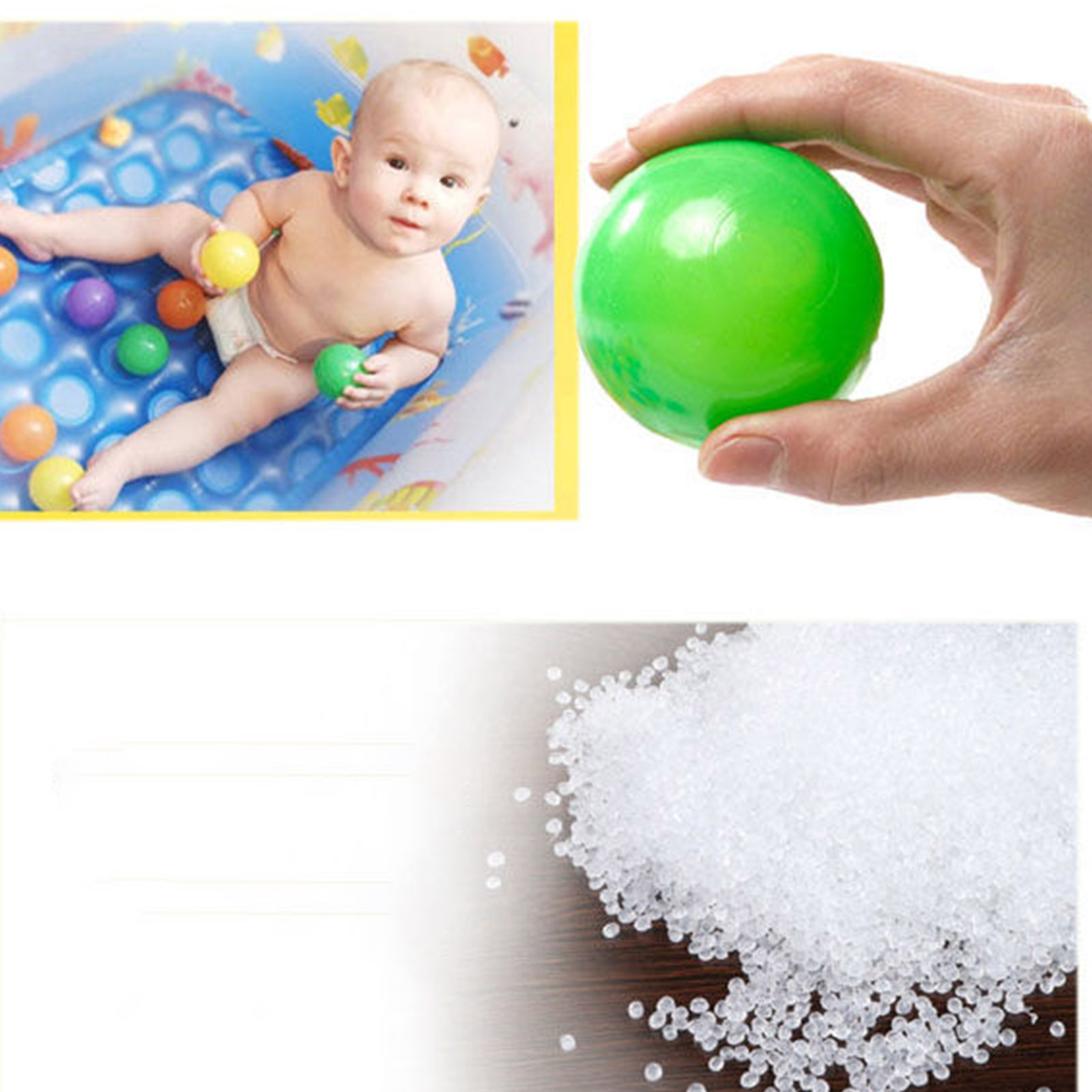 100PCS 55MM Baby Plastic Balls - Kids Outdoor Activity Centre ulasan dan harga